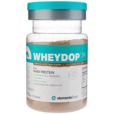 Imagem de Elemento Puro Wheydop 3W - Chocolate Maltado - 900G