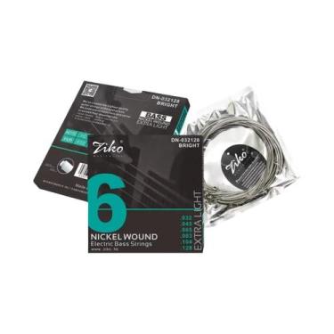 Imagem de Cordas Para Baixo Elétrico 4/5/6 Cordas Núcleo Hexagonal De Liga De Ní