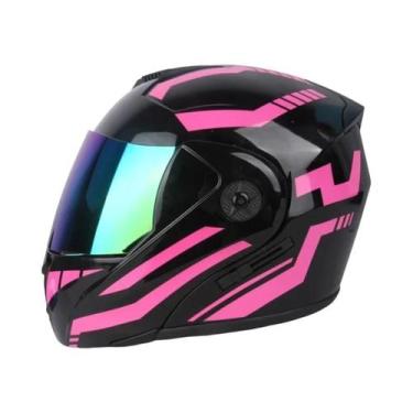 Imagem de Capacete De Motocicleta Unissex De Rosto Inteiro 2024, Capacete Modula
