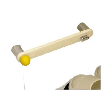 Imagem de Suporte De Parede Para Chinelos De Banheiro Com Blocos De Cores, Sem F