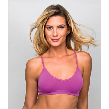 Imagem de Sutiã DeMillus Ultraleve 78400/61400 Microfibra, ÚNICO, Rosa blush