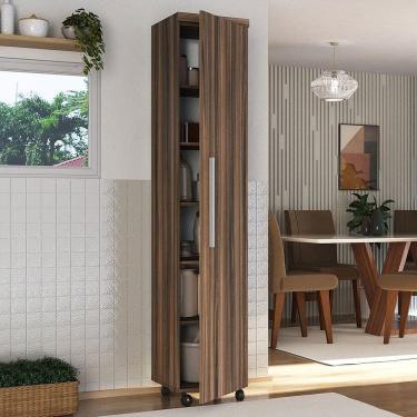 Imagem de Armário Multiuso 1 Porta Com 5 Prateleiras 1402 Ilan San Remo