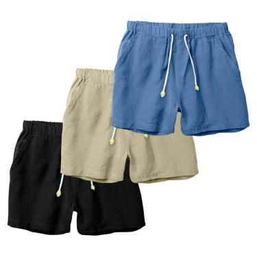 Imagem de Kit 3 Shorts Hyve Casual Masculino-Masculino