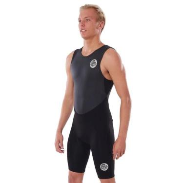 Imagem de Short John Rip Curl Dawn Patrol 2mm Back Zip Black-Unissex