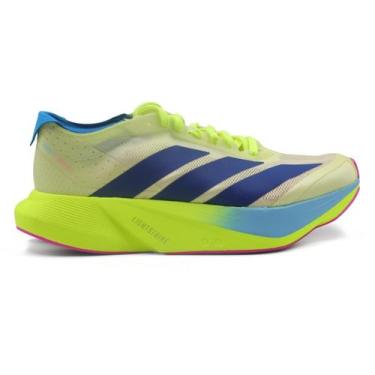 Imagem de Tênis Adidas Adizero Drive RC Masculino, 39, Amarelo, Azul