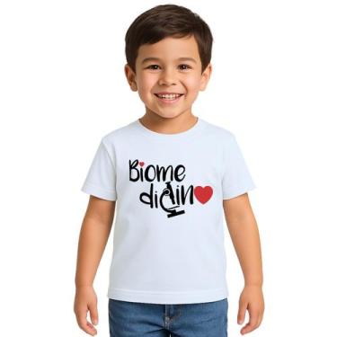 Imagem de Camiseta Biomedicina Microscópio Universitária Personalizada - Use P4,