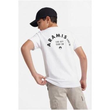 Imagem de Camiseta Aramis Manga Infantil Curta Silk Since 95-Masculino
