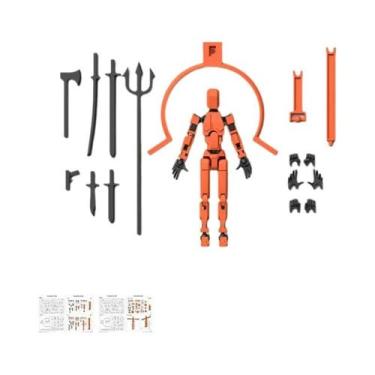 Imagem de Boneco Robô Articulado Magnético De 13 Polegadas Com Impressão 3D E Mu