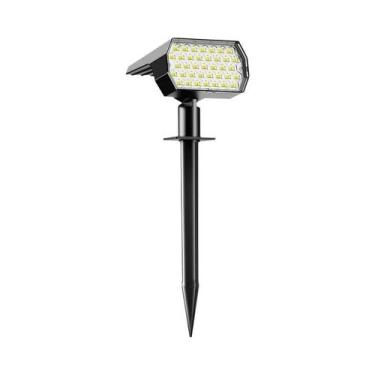 Imagem de Luzes Solares De Spot LED De 74 LEDs Em 3 Cores, À Prova d'Água IP65, 