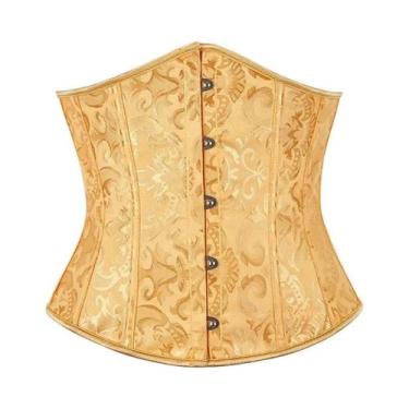 Imagem de Corset Sexy Feminino Modelador De Cintura Estilo Steampunk Com Cadarço
