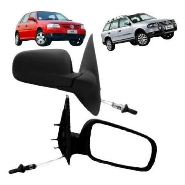 Imagem de Par Retrovisor Gol Parati G3 G4 1999 A 2013 4 Portas C/contr - Congrat