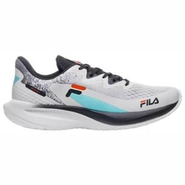 Imagem de Tênis Fila Spritz Masculino Cinza Preto Azul-Masculino