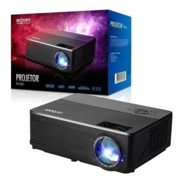 Imagem de Projetor Led Multimidia Portátil 2800 Lumens Preto Bivolt 110v 220v Ex
