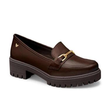 Imagem de Sapato Mississipi Loafer - Feminino - Marrom - 36, Marrom, 36