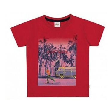 Imagem de Camiseta Infantil Menino Masculina Skate Basquete Sport 4a14 - Elian, 