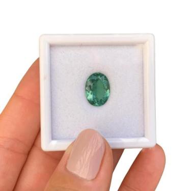 Imagem de Turmalina Azul Esverdeada Oval 3,76ct - ENE2ESE