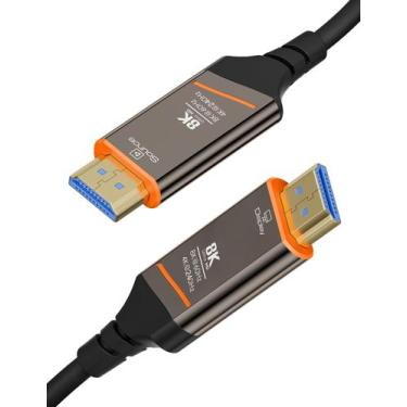 Imagem de Cabo HDMI DICEKOO 8K 3,0 m Fibra Óptica 48 Gbps HDR