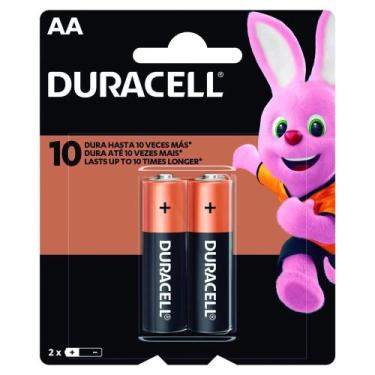 Imagem de Pilha Alcalina Pequena Aa Com 2 Peças Duracell