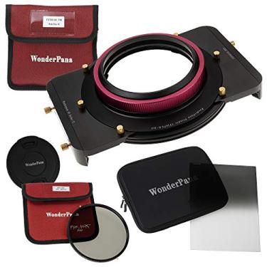 Imagem de Kit WonderPana FreeArc Essential CPL 0.9HE - Suporte de filtro de núcleo, tampa de lente, 66 suportes, filtros ND de 0,9 Hard Edge e CPL de 145 mm Compatível com lentes Rokinon/Samyang AF 14mm f/2.8 RF e FE
