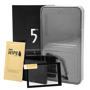 Imagem de Vbestlife Conjunto de capô de lente de filme temperado para câmera digital E-M10 II/E-M1 II/E-M5/PEN-F