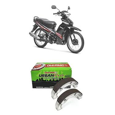 Imagem de Patim Lona Freio Dia-frag Crypton T115 2010-2016 Dfy-00215