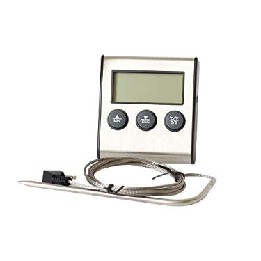 Imagem de Tingpai Termometro de cozinha com s Timer sincronismo e alarme função 0-250° C/32-482° F