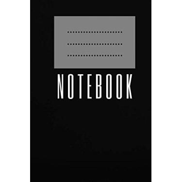 Imagem de Notebook - Dark Black: Sad Black Notebook, Journal, Diary (110 Pages, Blank, 6 x 9)