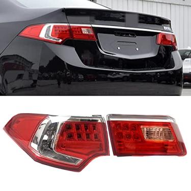 Imagem de JESYMBX Para HONDA Spirior Accord Euro 2013 2014 Para-choque traseiro LED Indicador de sinal de reserva de freio Interno/Roteador Esquerda/Direita 1 Conjunto