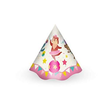 Imagem de Chapeu Aniv R623 Circo Rosa - Pacote Com 08 Un Regina Colorido