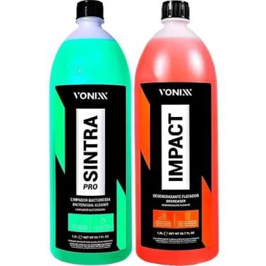 Imagem de Sintra Pro 1,5L e Impact 1,5L Vonixx. kit para limpeza de estofados e bancos de tecido