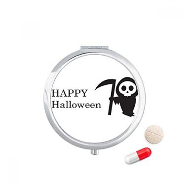 Imagem de Estojo de comprimidos Happy Ghost Fear Halloween Caixa de armazenamento de remédios