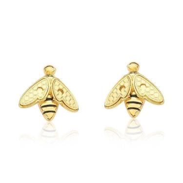 Imagem de Brinco Little Bee Revestido Em Ouro