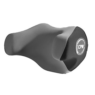 Imagem de Travesseiro de Pescoço de Carro Suporte Cervical com Alça Elástica Travesseiro de Viagem Confortável Encosto de Cabeça Almofada de de Pescoço, CINZENTO