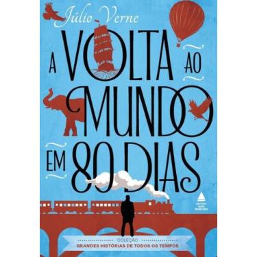 Imagem de Livro A Volta Ao Mundo Em 80 Dias Júlio Verne