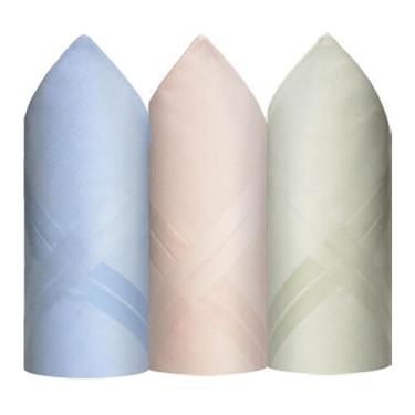 Imagem de Presidente Caixa de Lenço Algodão 32 x 32 cm - 2405P Sortido