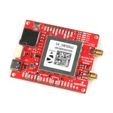 Imagem de SparkFun Triband GNSS RTK Breakout – Receptor GNSS Mosaic-X5 de alta precisão, com capacidades SD e USB-2.0, antena GPS multibanda, dimensões da placa: (centímetros) 6,5 x 5,9 cm