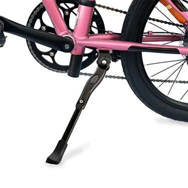 Imagem de USONG Suporte de bicicleta infantil suporte de bicicleta de lado único suporte central de bicicleta dobrável 12" 14" 16" 18" 20" bicicletários (para bicicleta de 24"-26"-28" -29")