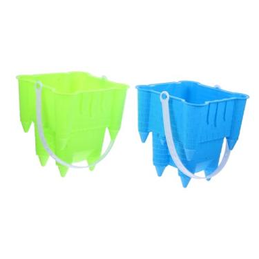 Imagem de HEMOTON 4 Pcs Barril Do Castelo Jogos Ao Ar Livre Acessórios De Neve Para Crianças Modelo De Areia Portátil Ferramenta Para Fazer Bolas De Neve Filho Clipe De Bola De Neve A Neve Abdômen