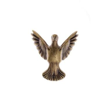 Imagem de 4 Pezinho Metal Bird Pássaro Decoração Caixas Mdf Artesanato - Metalli