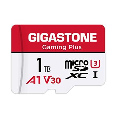 Imagem de GIGASTONE Cartão de memória Gaming Plus Series de 1 TB velocidade de até 150/120 MB/s para Nintendo-Switch 1, Steam Deck, vídeo 4K A1 V30 U3 MicroSDXC com adaptador SD