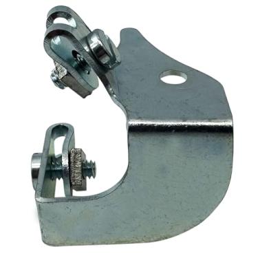 Imagem de O suporte de cabo de estrangulamento e acelerador serve para afogador manual do carburador Rochester B 1-bbl. O carburador é instalado no motor Chevry Truck 235ci 1950-1959 1932-1952 Chevry 216ci