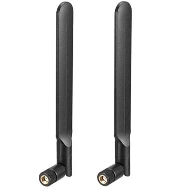 Imagem de Antena celular macho 4G LTE 10dBi RP-SMA para amplificador de sinal, repetidores, câmeras, hotspot, trilha, gateway de segurança, IoT industrial, roteador CPE sem fio, ponto de acesso, link de