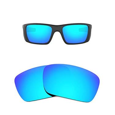 Imagem de HiCycle2 Lentes de reposição para óculos de sol Oakley Fuel Cell Polarized-Várias opções com pano de lente, Azul