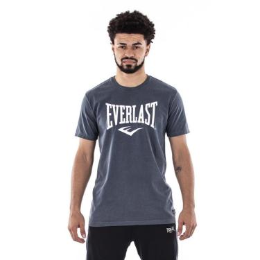 Imagem de Camiseta Everlast Masculina Algodão Esporte Casual Dia a Dia-Masculino