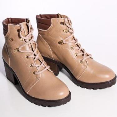 Imagem de Bota Via Marte 22-7608 Coturno Torrone-Feminino