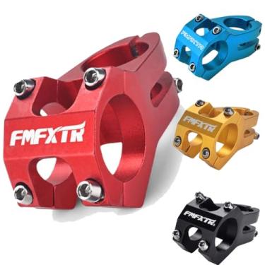 Imagem de Mesa Bike Mesinha Curta Para Guidão 31.8mm 45mm 0° Mtb Cores (Vermelho)