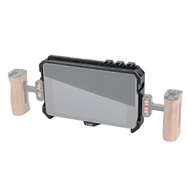 Imagem de YC Onion Gaiola se aplica ao codificador de equipamento YoloBox Pro Live. Com orifício universal de parafuso de 1/4 e porta de suporte expansível para sapata fria em liga de alumínio..