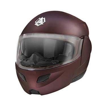 Imagem de CAPACETE ESCAMOTEÁVEL PRO TORK ATTACK ELITE BRILHANTE VERMELHO PIMENTA TAM. 58