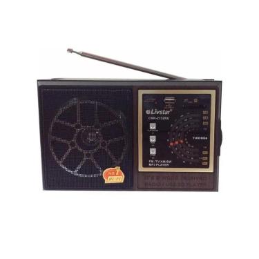 Imagem de Radio Livstar Recarregável Retro 2732
