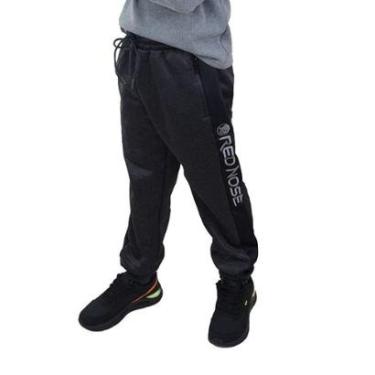 Imagem de Calça Juvenil Red Nose Moletom Cinza Escuro - 97300-Masculino